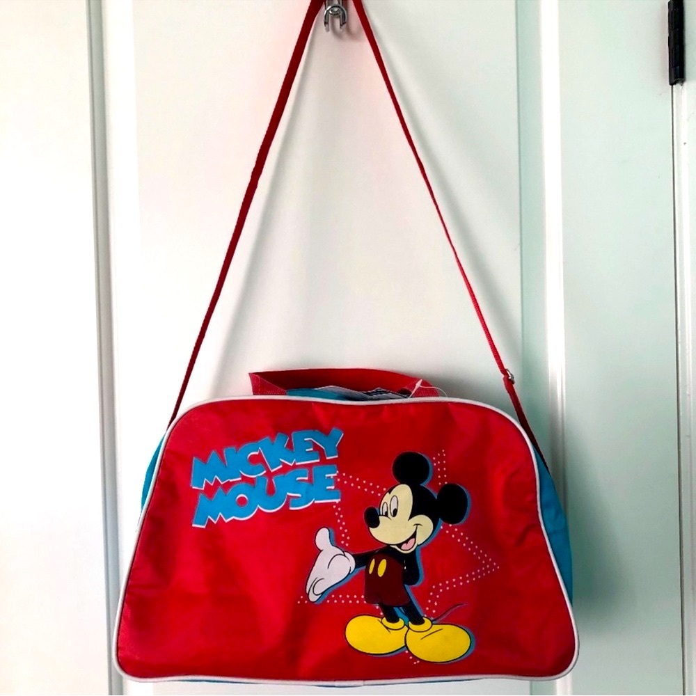 Disney Mickey Mouse Red and Blue Tote Bag
